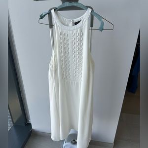 Super cute Aqua cream sleeveless dress
